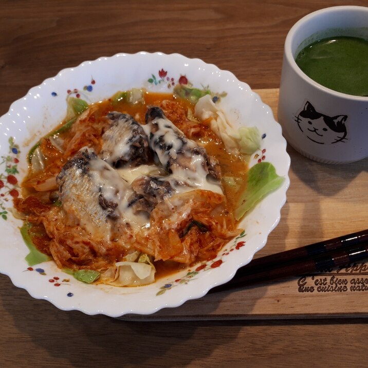 サバ缶でレンチン料理